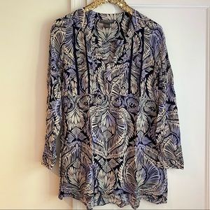 Maternity tunic blouse